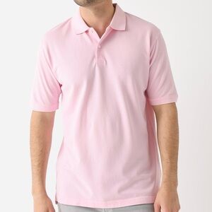 Peter Millar Palmer Pink Crown Sunrise Piqué Polo MS24K35 Golf